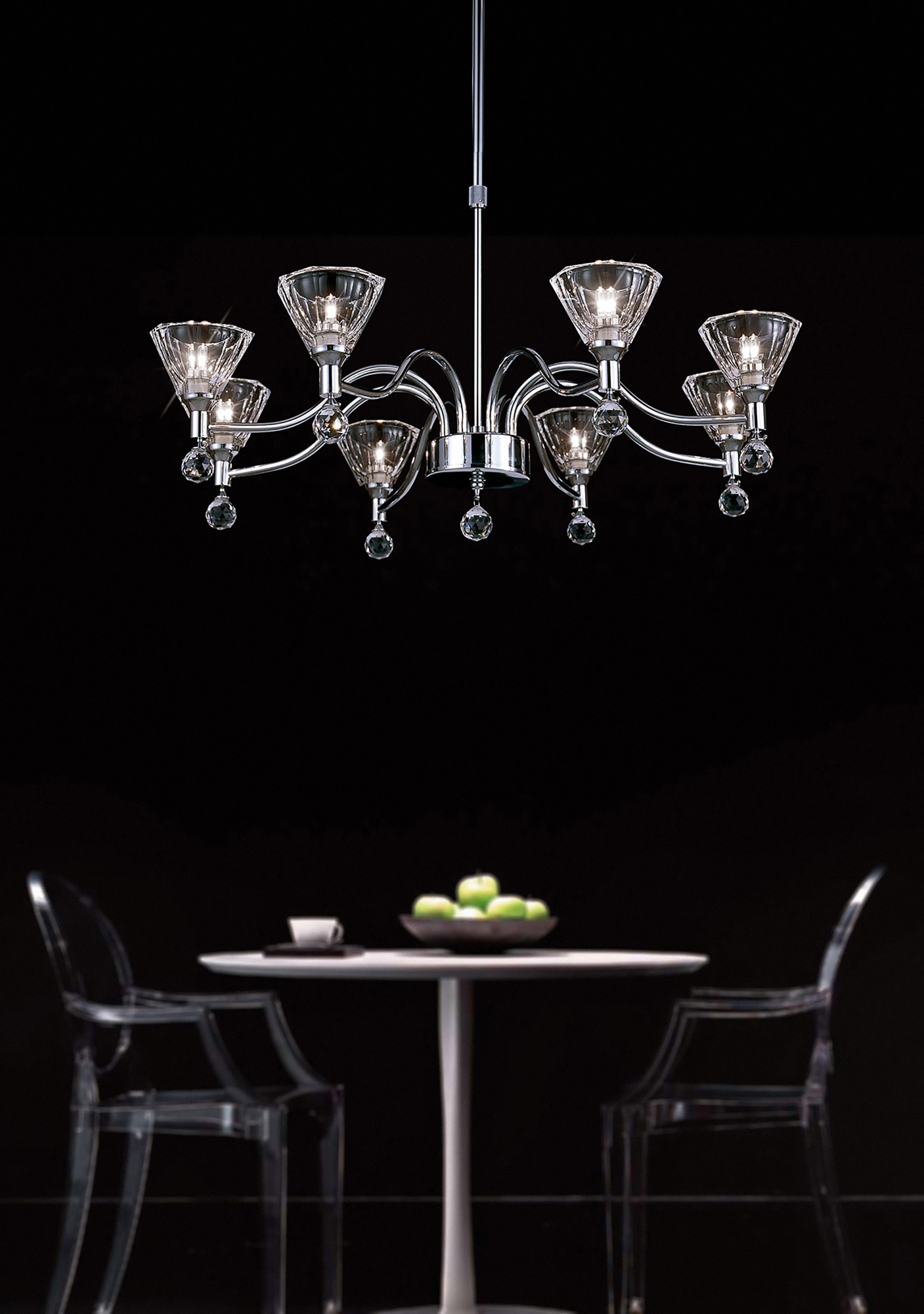 Neptune Ceiling Lights Diyas Multi Arm Fittings